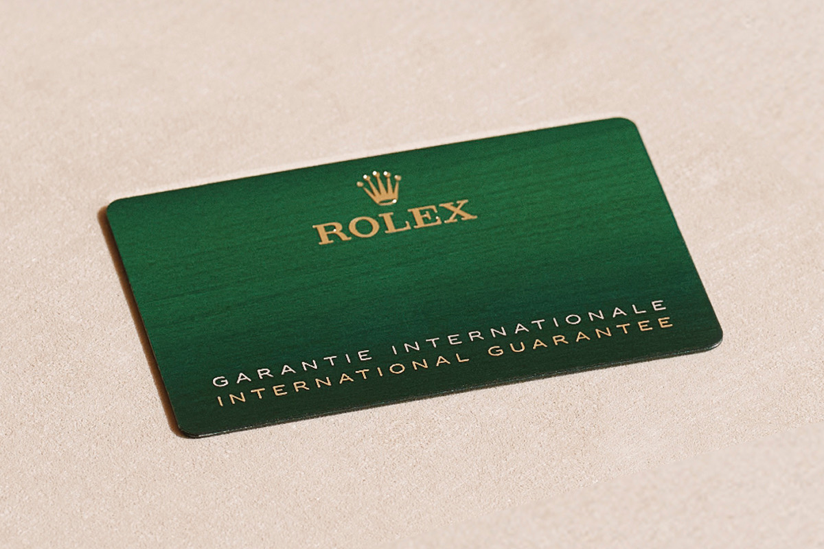 Rolex Guarantee