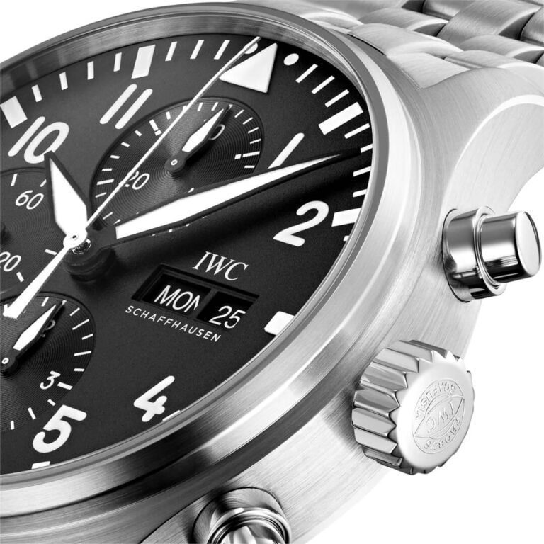 IWC Pilot's Watch Chronograph IW377710 Shop now in Canberra, Perth, Sydney, Sydney Barangaroo, Melbourne, Melbourne Airport & Online