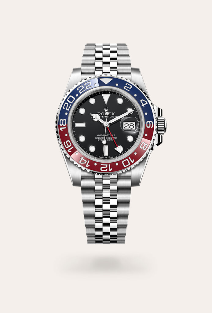 Rolex gmt-master ii in Oystersteel, m126710blro-0001* - Watches of Switzerland