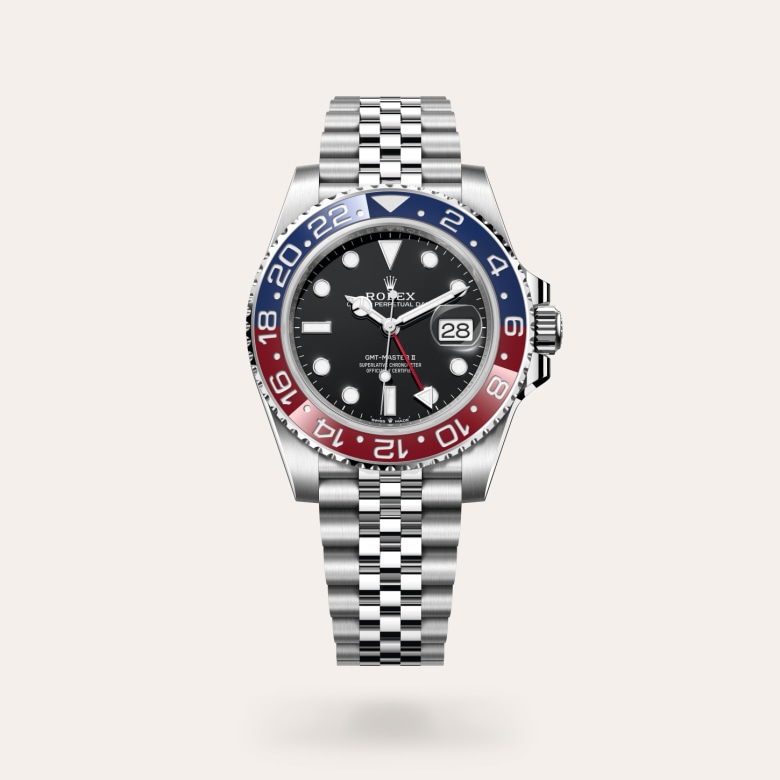 Rolex gmt-master ii in Oystersteel, m126710blro-0001* - Watches of Switzerland