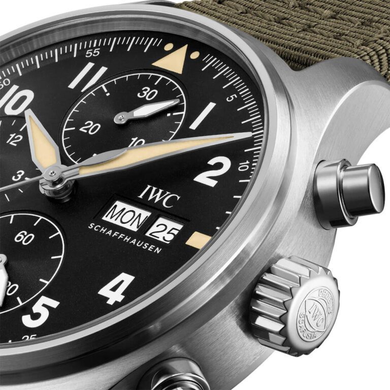 IWC Pilot’s Watch Chronograph Spitfire IW387901 Shop now in Canberra, Perth, Sydney, Sydney Barangaroo, Melbourne, Melbourne Airport & Online