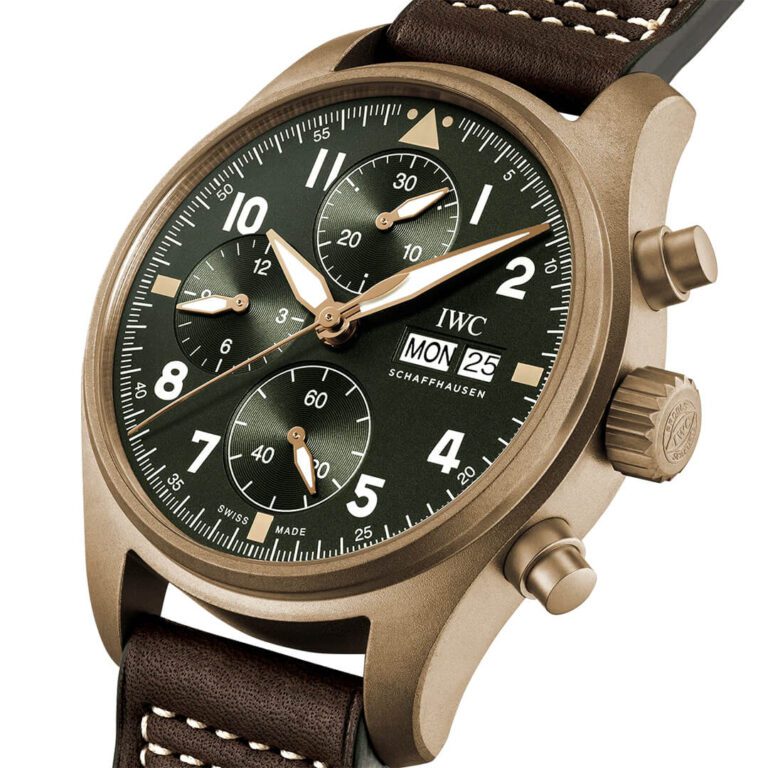 IWC Pilot’s Watch Chronograph Spitfire IW387902 Shop now in Canberra, Perth, Sydney, Sydney Barangaroo, Melbourne, Melbourne Airport & Online