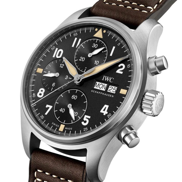 IWC Pilot’s Watch Chronograph Spitfire IW387903 Shop now in Canberra, Perth, Sydney, Sydney Barangaroo, Melbourne, Melbourne Airport & Online