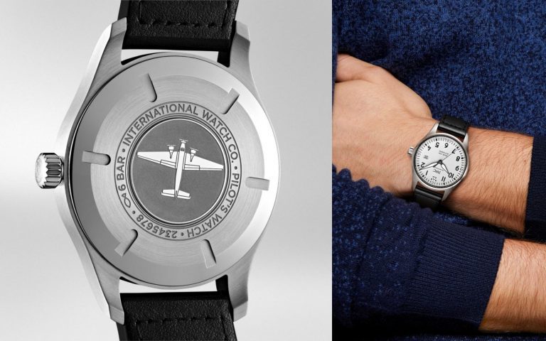 IWC Pilot s Watch Mark XVIII 40mm Stainless Steel White Dial