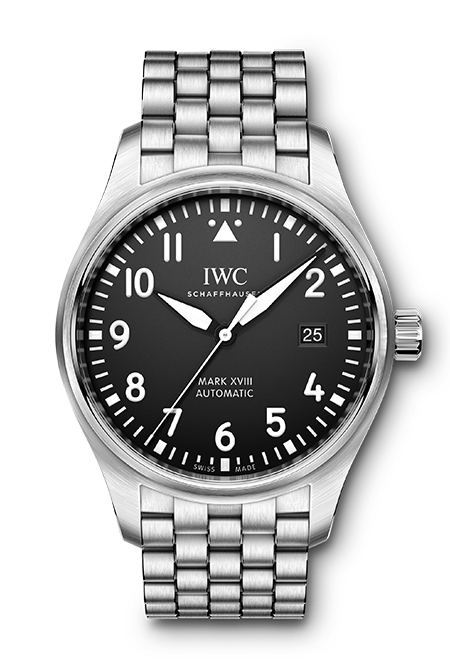 IWC Pilot’s Watch Mark XVIII IW327015 Shop now in Canberra, Perth, Sydney, Sydney Barangaroo, Melbourne, Melbourne Airport & Online