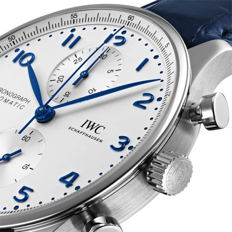 IWC Portugieser Chronograph IW371605 Shop now in Canberra, Perth, Sydney, Sydney Barangaroo, Melbourne, Melbourne Airport & Online