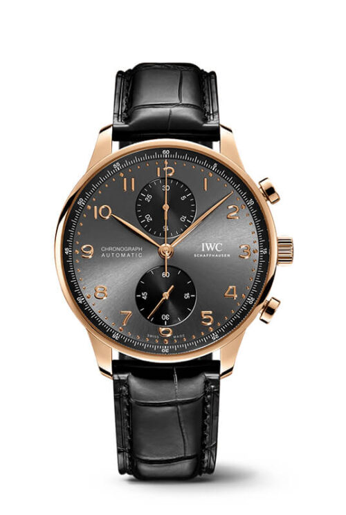 IWC Portugieser Chronograph IW371610 Shop now in Canberra, Perth, Sydney, Sydney Barangaroo, Melbourne, Melbourne Airport & Online