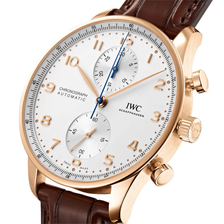 IWC Portugieser Chronograph IW371611 Shop now in Canberra, Perth, Sydney, Sydney Barangaroo, Melbourne, Melbourne Airport & Online