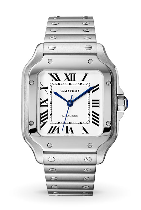 Cartier Santos In Stainless Steel Circa 1990 | lupon.gov.ph