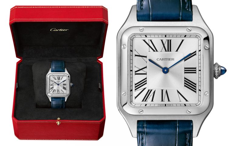 SANTOS DUMONT WATCH LARGE MODEL STEEL Watches of Switzerland