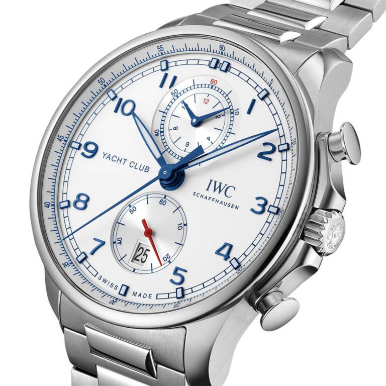 IWC Portugieser Yacht Club Chronograph IW390702 Shop now in Canberra, Perth, Sydney, Sydney Barangaroo, Melbourne, Melbourne Airport & Online