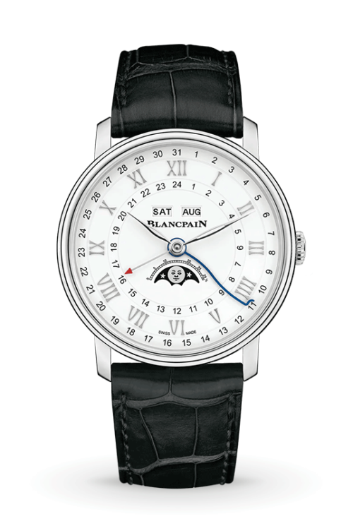 Blancpain Villeret Quantième Complet Phases De Lune GMT - 6676 1127 55B