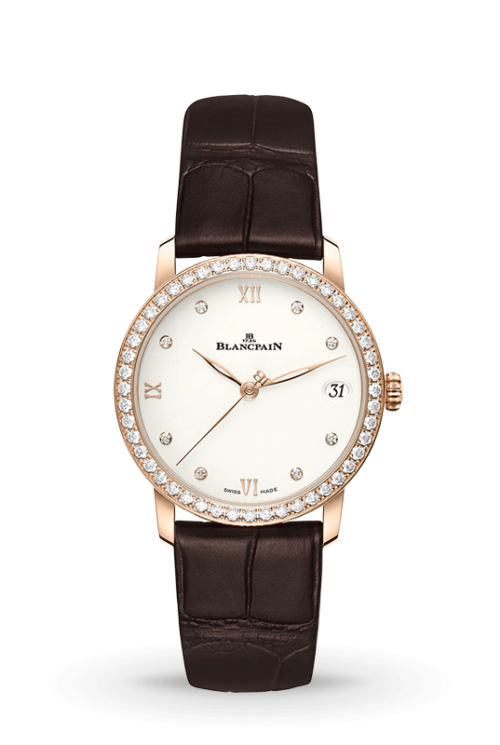 Blancpain Villeret Women Date - 6127 2987 55B