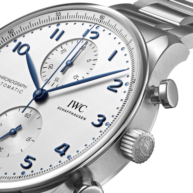 IWC Portugieser Chronograph IW371617 Shop now in Canberra, Perth, Sydney, Sydney Barangaroo, Melbourne, Melbourne Airport & Online