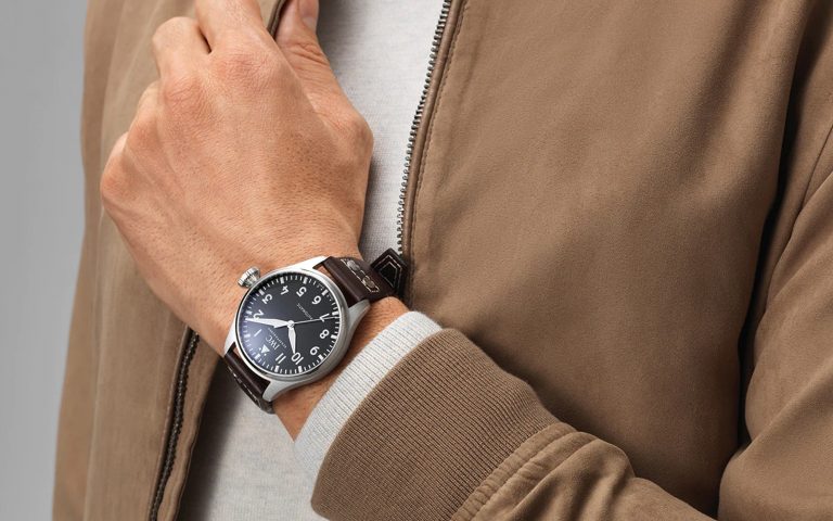 Iwc big pilot best sale on wrist