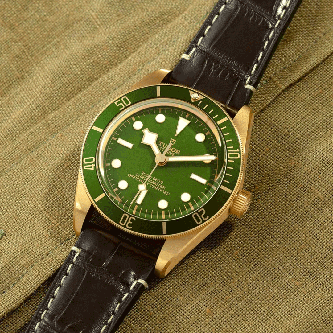 TUDOR BLK BAY FIFTY-EIGHT 39MM GREEN INDEX Y M79018V-0001