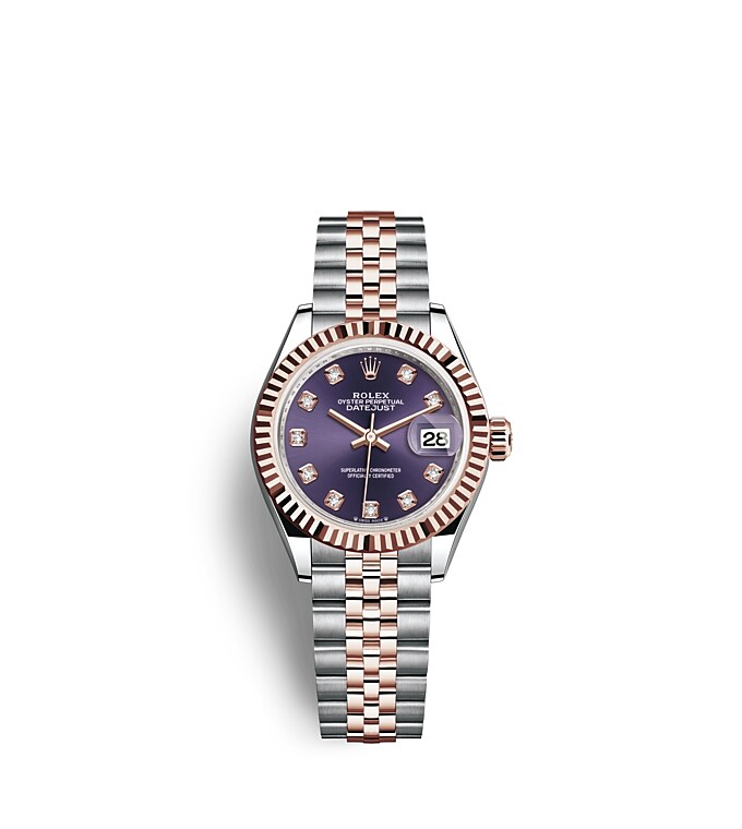 Rolex Lady-Datejust in Oystersteel and gold