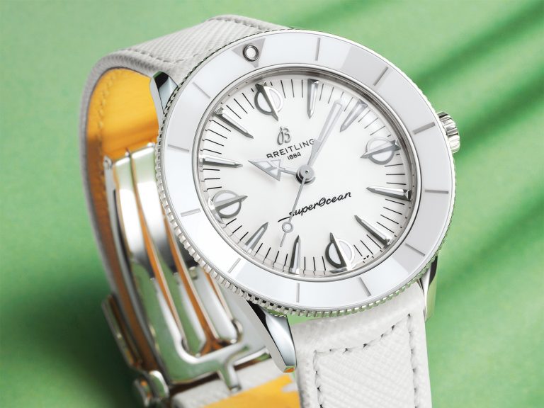 Superocean Heritage '57 Pastel Paradise 38mm White - Watches of Switzerland