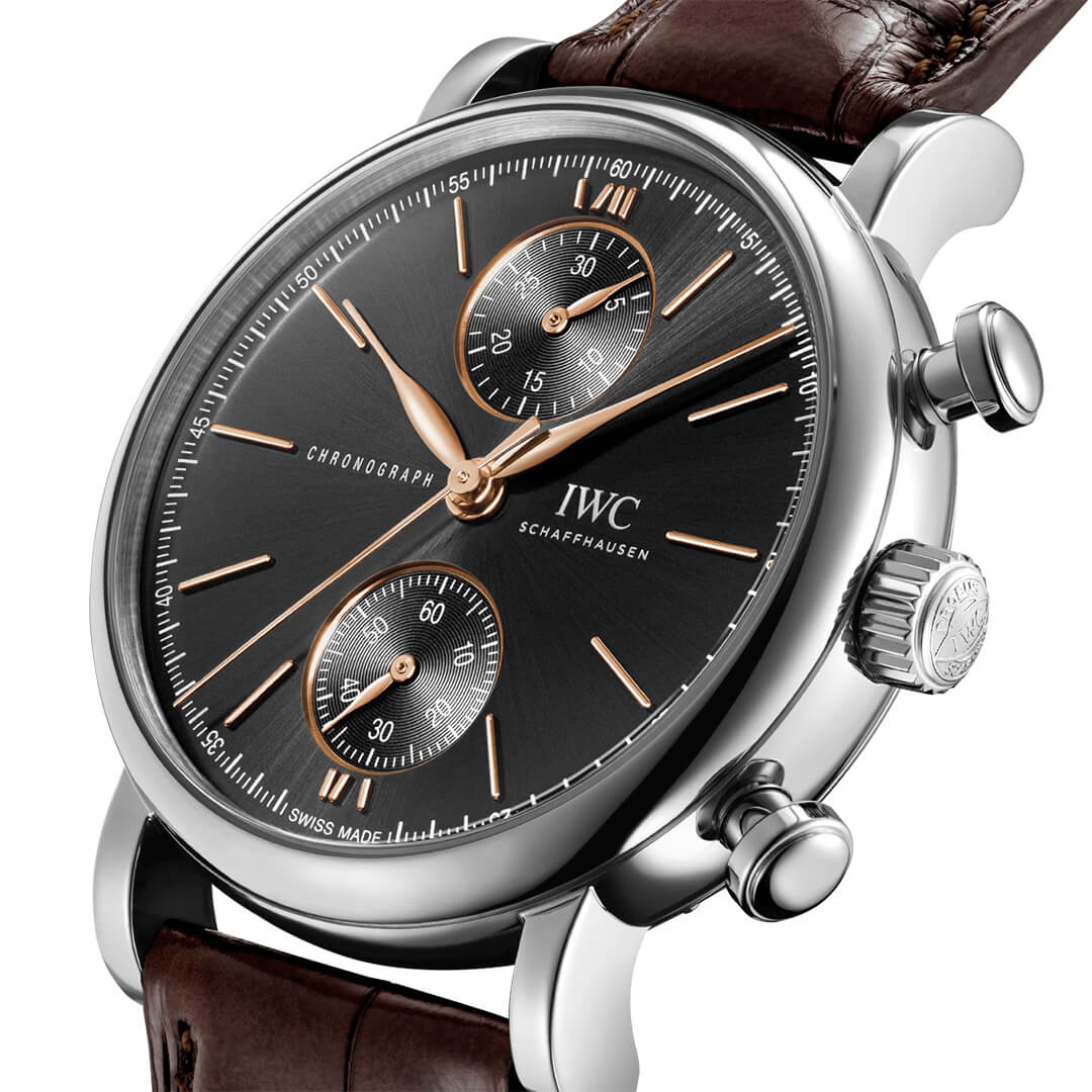 IWC Portofino Chronograph 39 IW391404 Shop now in Canberra, Perth, Sydney, Sydney Barangaroo, Melbourne, Melbourne Airport & Online