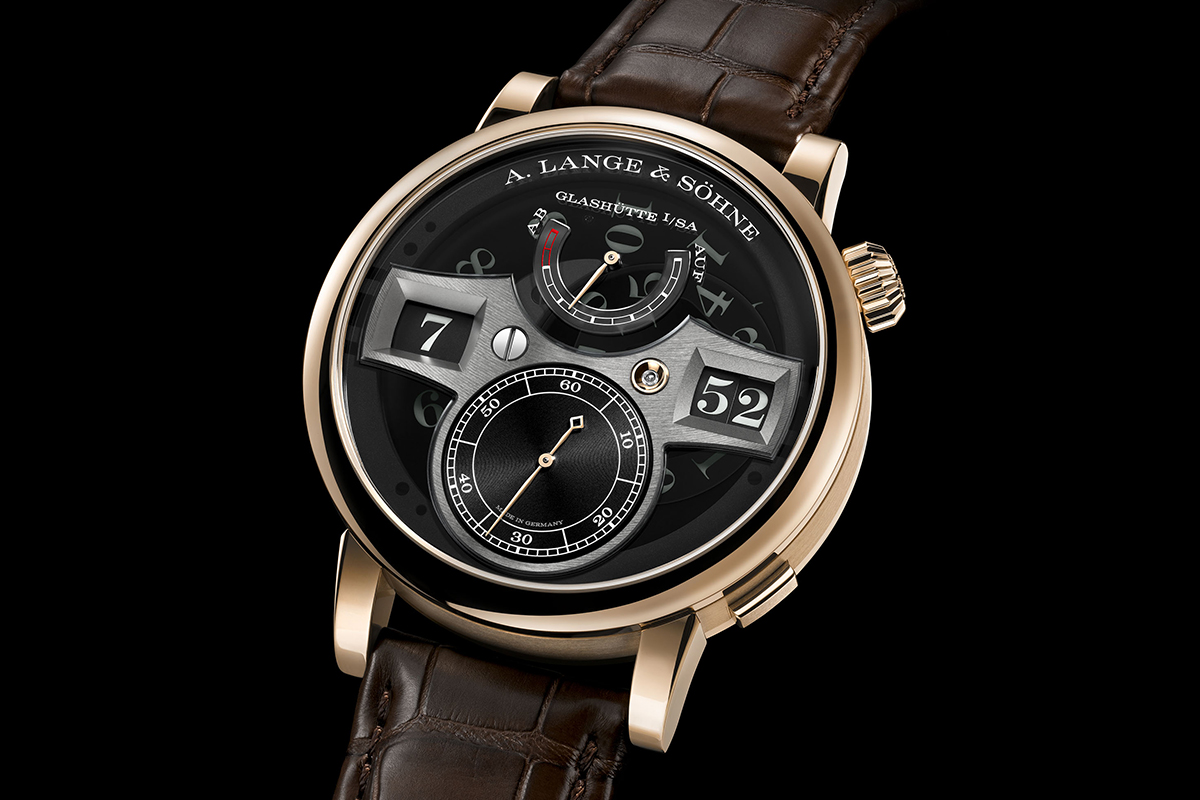 A. Lange & Söhne Zeitwerk Honeygold Lumen