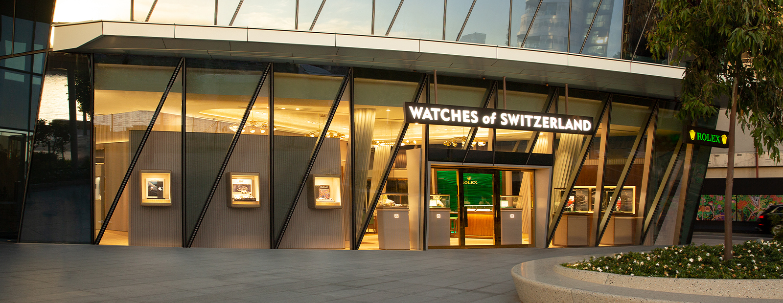 Watches of Switzerland Barangaroo Sydney at Crown Hotel