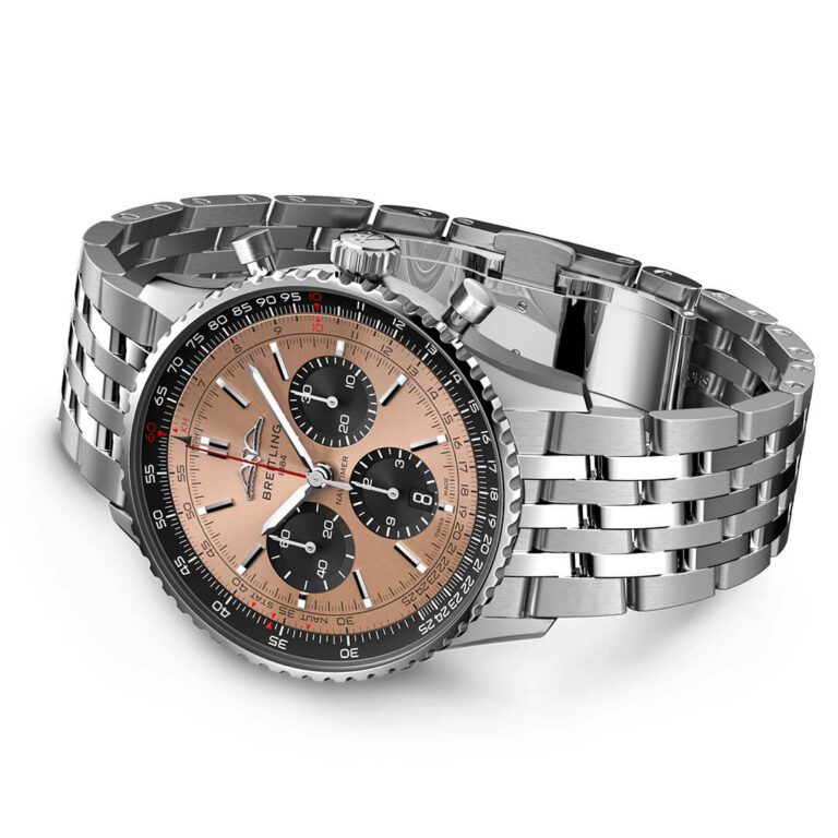 Breitling Navitimer B01 Chronograph 43 AB0138241K1A1 Shop Breitling now in Melbourne, Melbourne Airport, Perth, Canberra, Sydney, Sydney Barangaroo and Online.