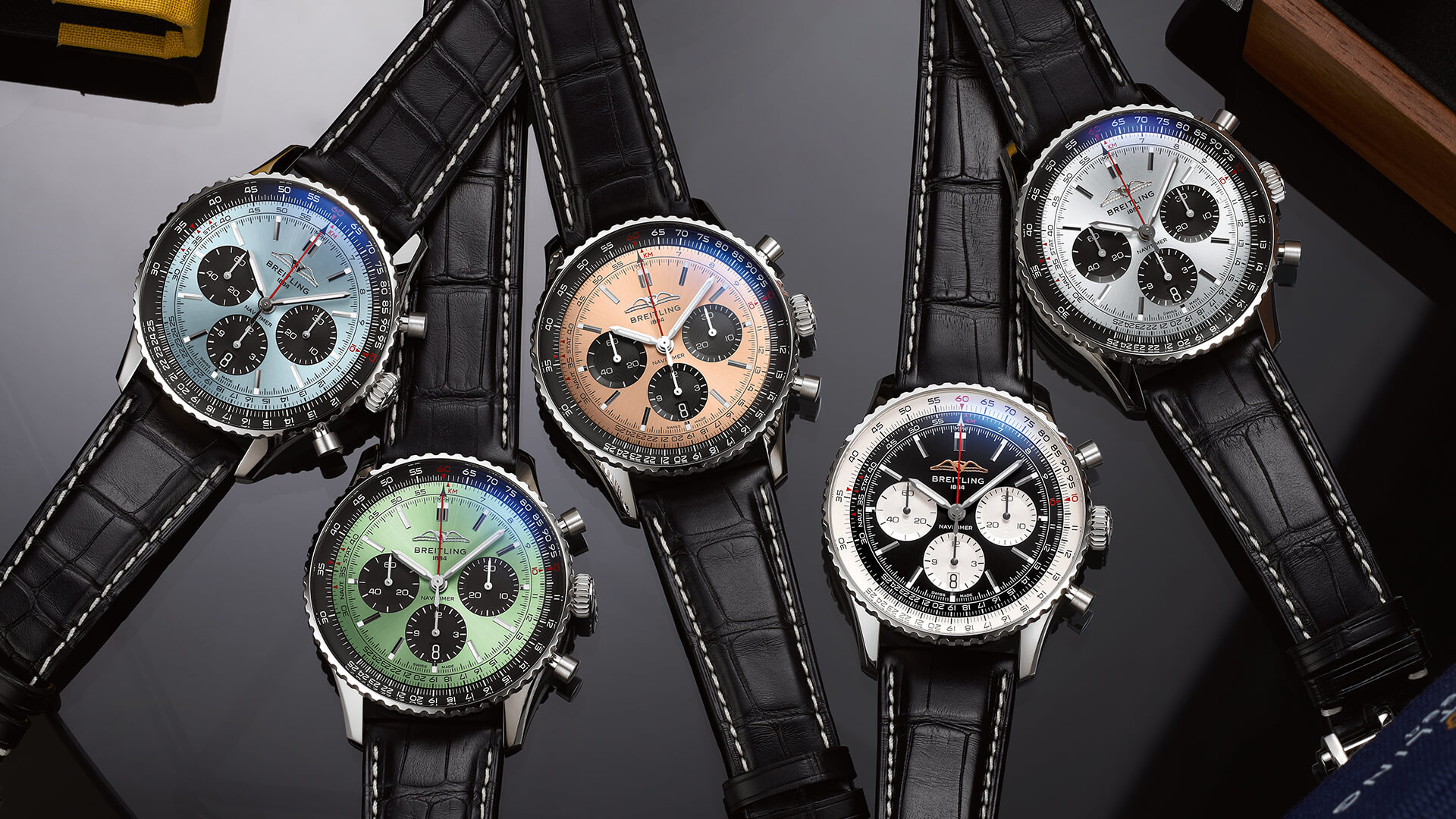 marques de montres suisses : breitling navitimer