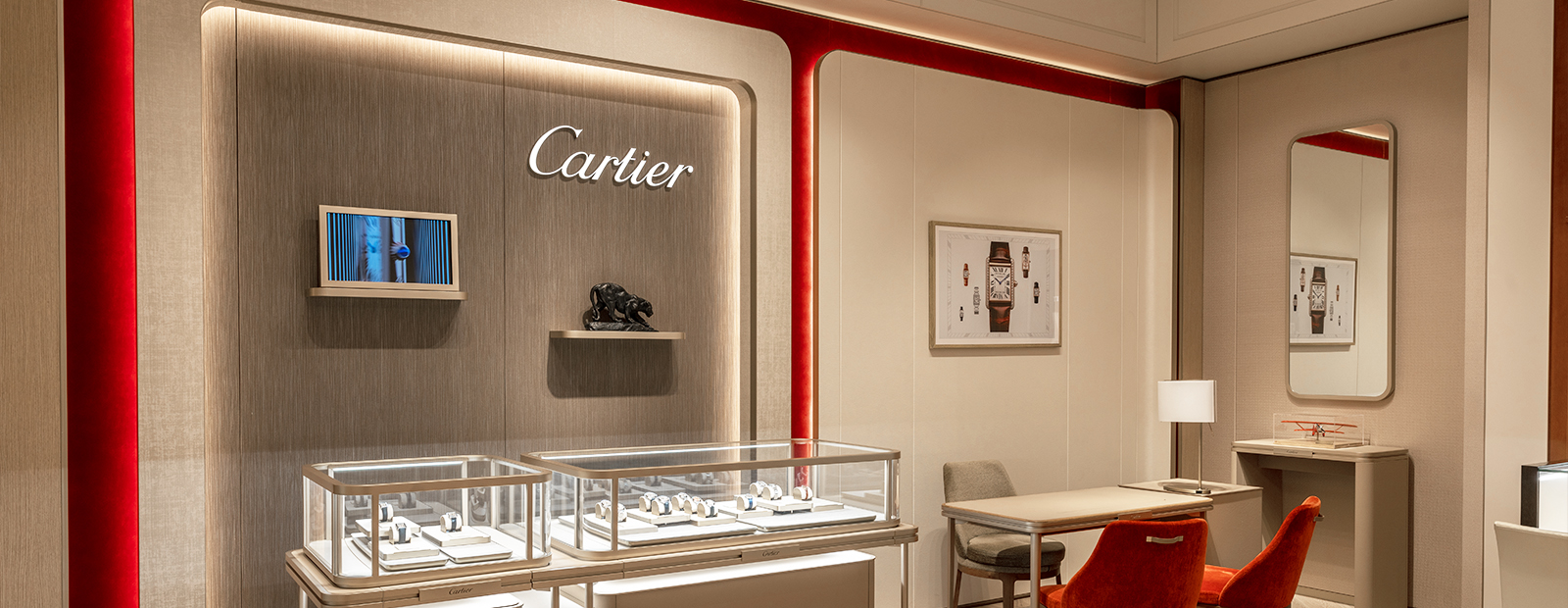 Watches of Switzerland Melbourne Airport Cartier