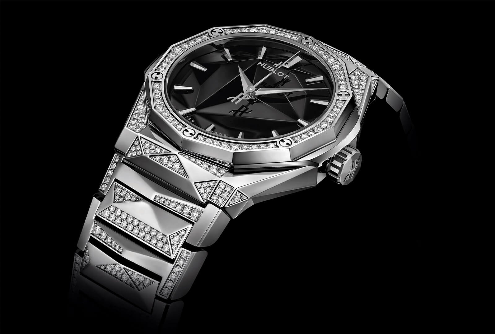 The Hublot Classic Fusion Orlinski Bracelet.