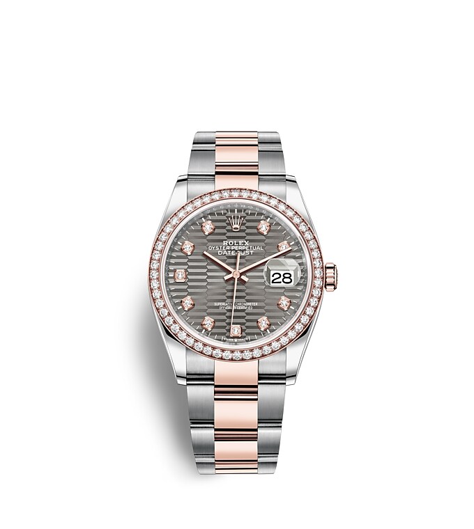 Rolex Datejust in Oystersteel and gold 