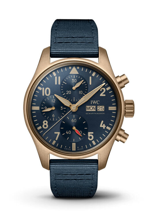 IWC Pilot's Watch Chronograph 41 Bronze Blue dial IW388109