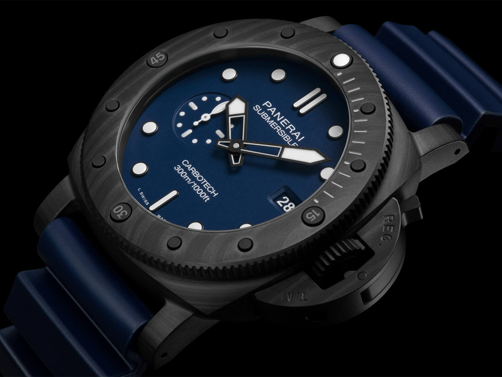 Panerai Submersible Carbotech Blu Abisso PAM01232 - Shop now in Austalia, Sydney, Perth and Online