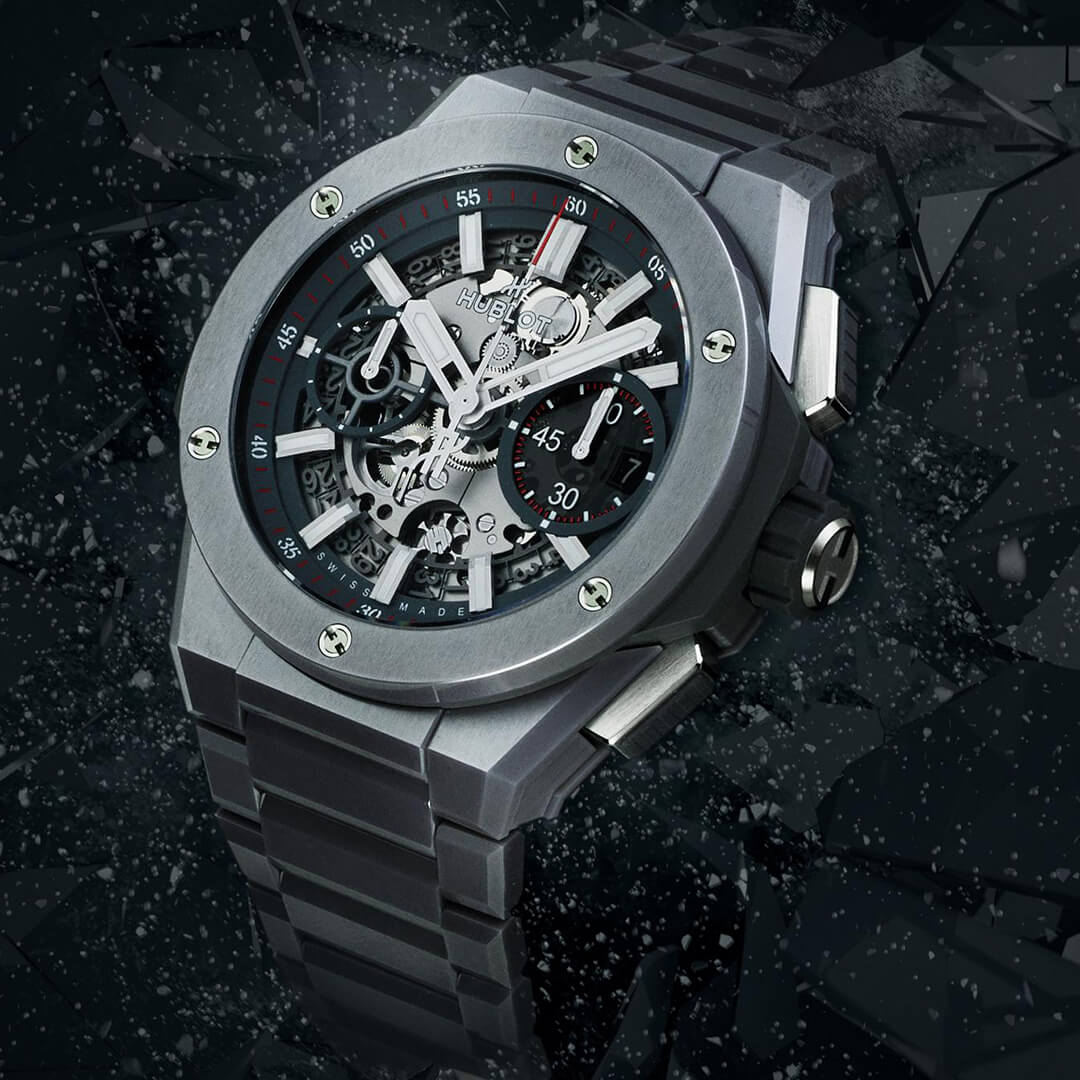 HUBLOT Big Bang Integral Grey Ceramic 451.FX.6923.FX Shop HUBLOT now in Melbourne Airport, Perth, Sydney and Sydney Barangaroo.