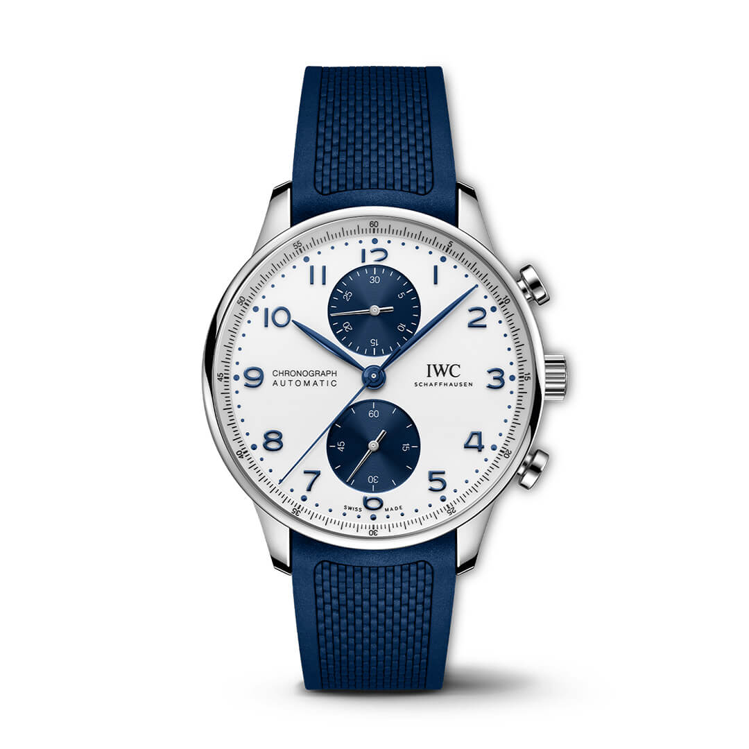 IWC Portugieser Chronograph IW371620 Shop IWC now at Melbourne, Melbourne Airport, Perth, Canberra, Sydney, Sydney Barangaroo and Online.