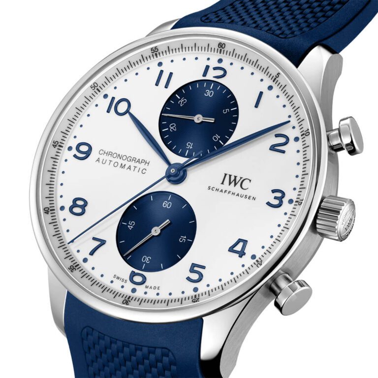 IWC Portugieser Chronograph IW371620 Shop IWC now at Melbourne, Melbourne Airport, Perth, Canberra, Sydney, Sydney Barangaroo and Online.