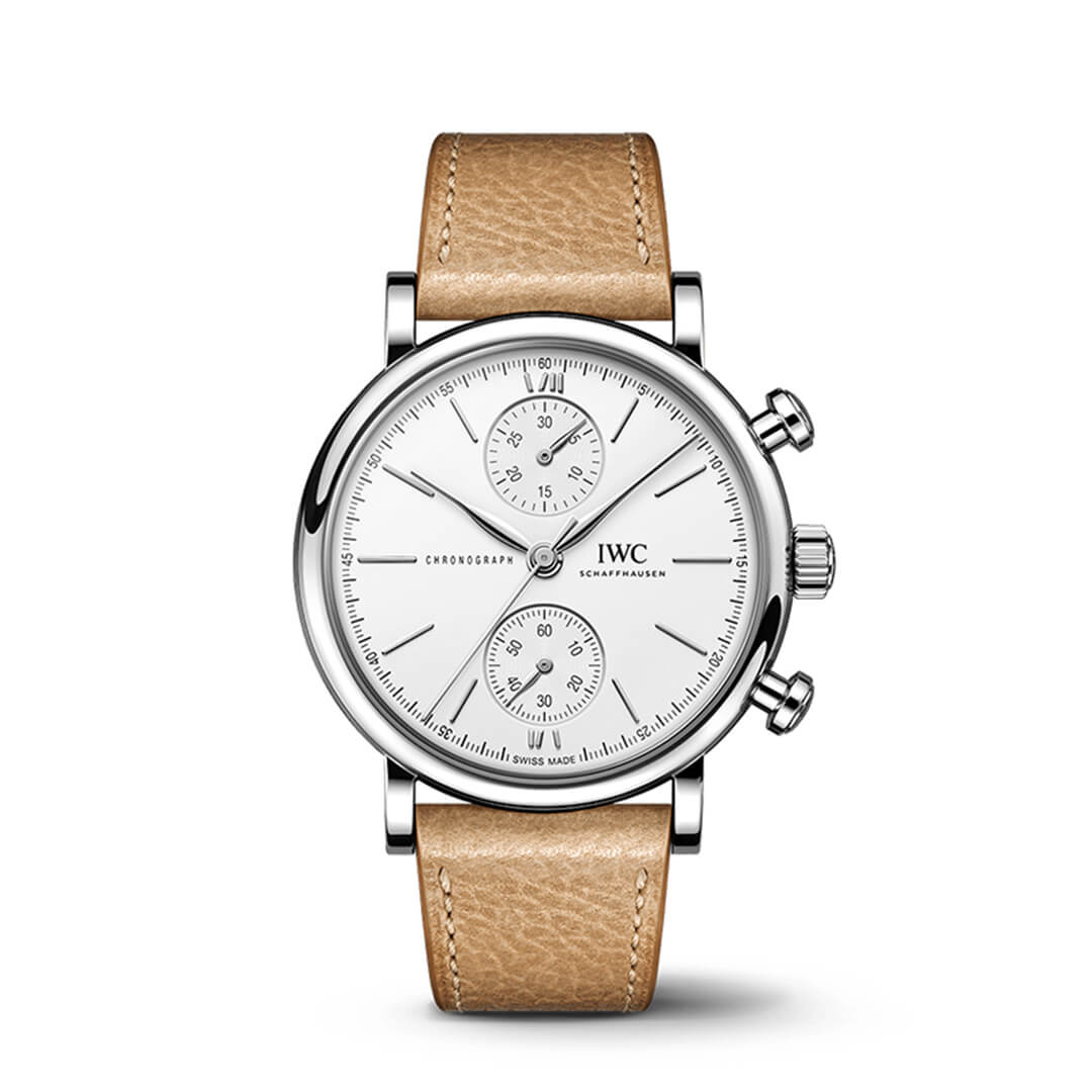 IWC Portofino Chronograph 39 IW391502 Shop IWC now at Melbourne, Melbourne Airport, Perth, Canberra, Sydney, Sydney Barangaroo and Online.