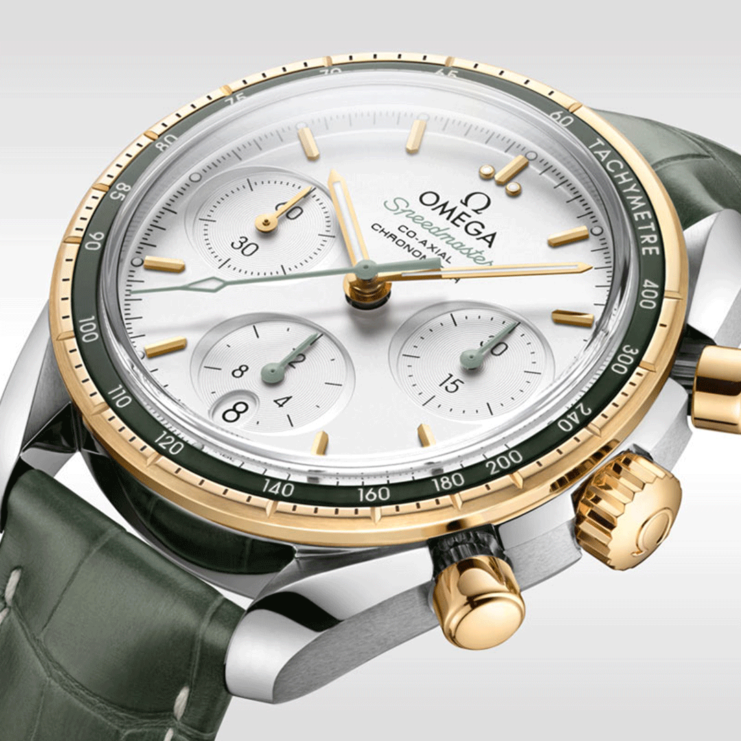 OMEGA Speedmaster 38 Co‑Axial Master Chronometer Chronograph 38mm 324.23.38.50.02.001 Shop OMEGA in Watches of Switzerland Sydney boutique.