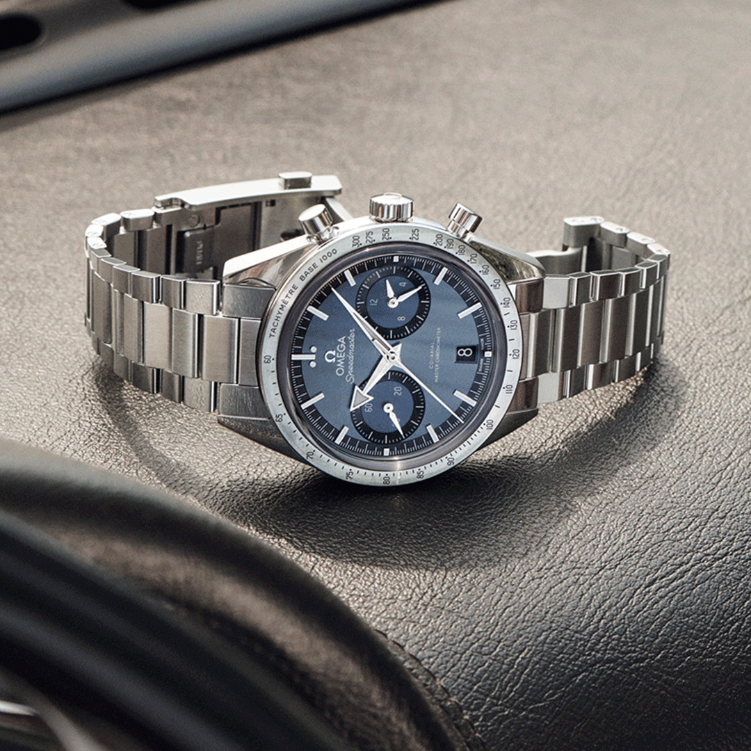 OMEGA Speedmaster '57 Co‑Axial Master Chronometer Chronograph 40.5mm 332.10.41.51.03.001 Shop OMEGA in Watches of Switzerland Sydney boutique.