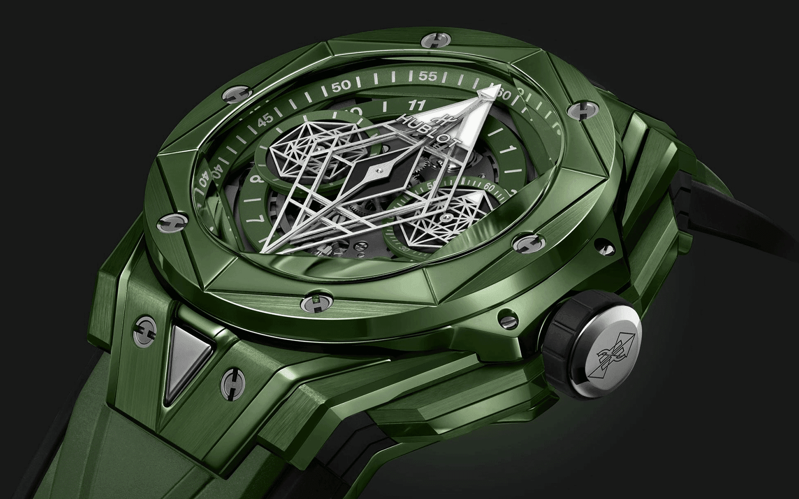 Hublot Big Bang Sang Bleu Ii Green Ceramic 418.GX.5207.RX.MXM22