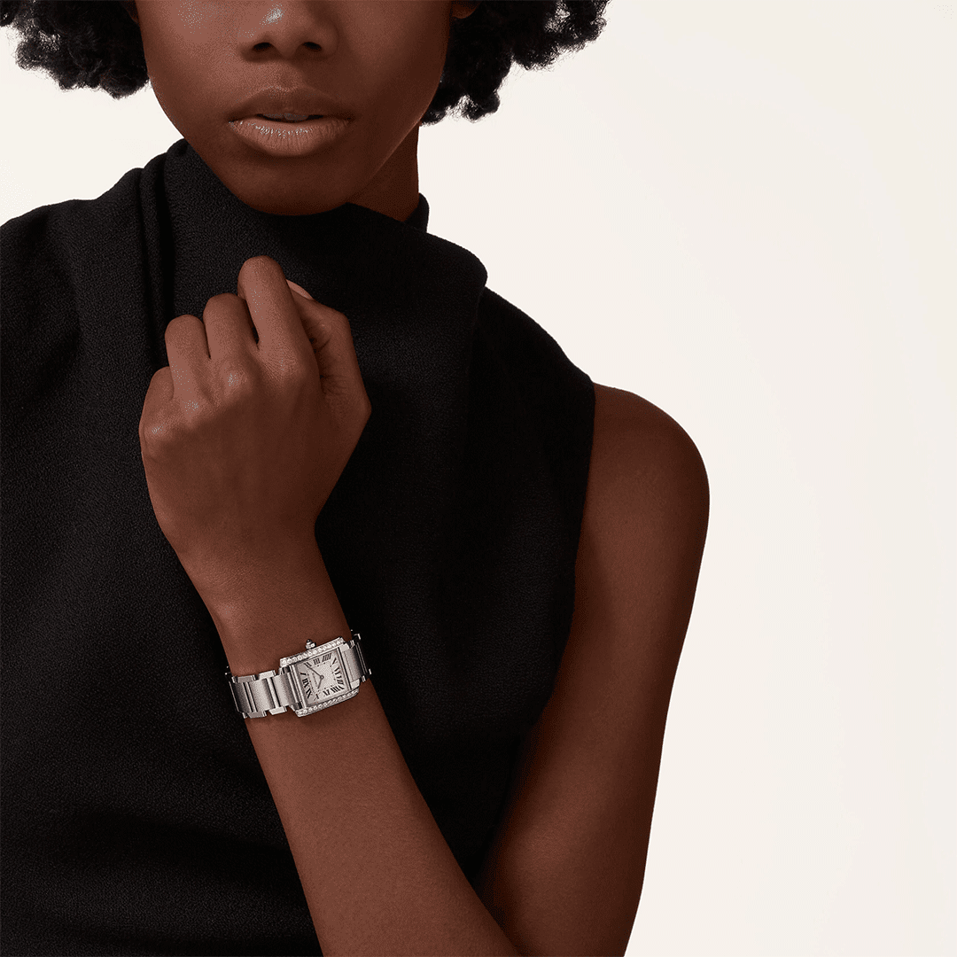 Cartier tank francaise discount womens