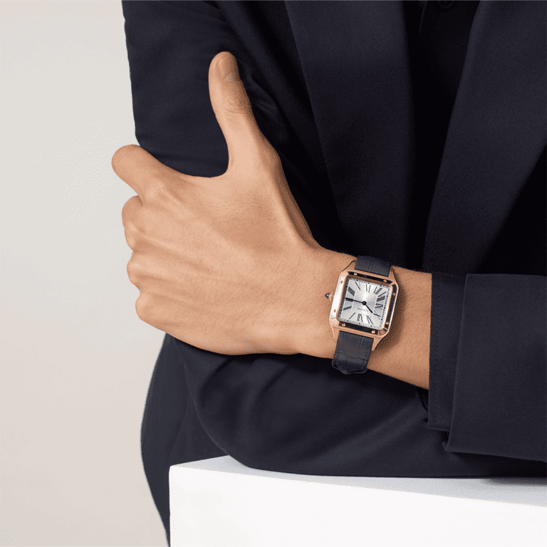 Cartier Santos Dumont Watch WGSA0021 Shop Cartier at Watches of Switzerland Canberra, Melbourne, Melbourne International Airport, Perth, Sydney, Sydney Barangaroo and Online.