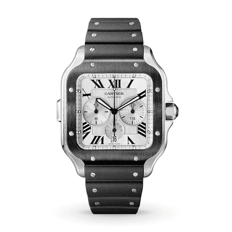 Santos De Cartier Chronograph Watch Watches of Switzerland