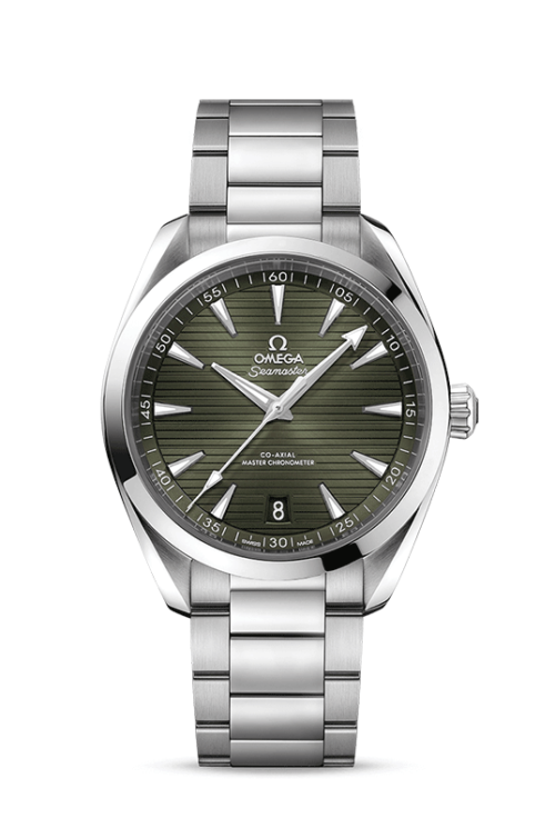 OMEGA Aqua Terra 150m Co‑Axial Master Chronometer 41mm 220.10.41.21.10.001 Shop OMEGA in Watches of Switzerland Sydney boutique.