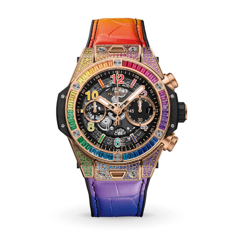 HUBLOT Big Bang Unico King Gold Rainbow 441.OX.1118.LR.0999 Shop HUBLOT at Watches of Switzerland Perth, Sydney and Melbourne Airport.