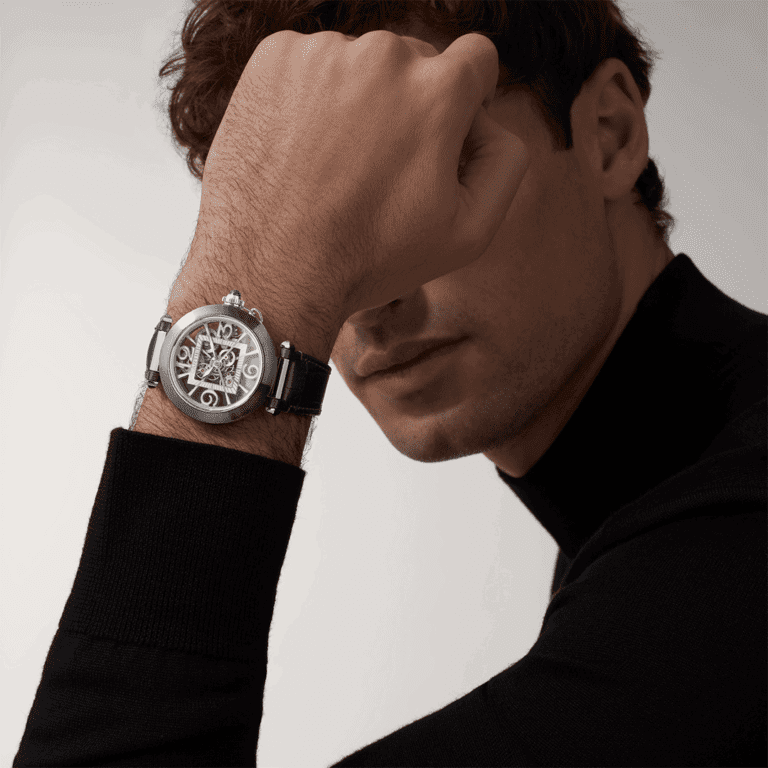 Pasha de Cartier Watch WHPA0017 Shop Cartier now at Watches of Switzerland Melbourne, Melbourne Airport, Sydney, Sydney Barangaroo, Perth, Canberra and Online.