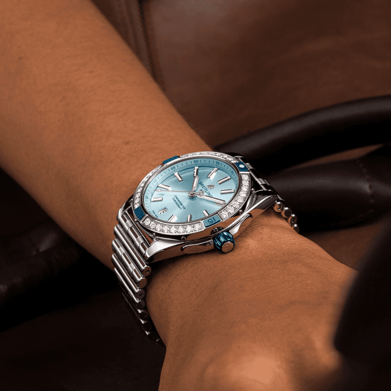 Breitling Super Chronomat Automatic 38 A17356531C1A1 Shop Breitling at Watches of Switzerland Perth, Canberra, Sydney, Sydney Barangaroo, Melbourne, Melbourne Airport and Online.