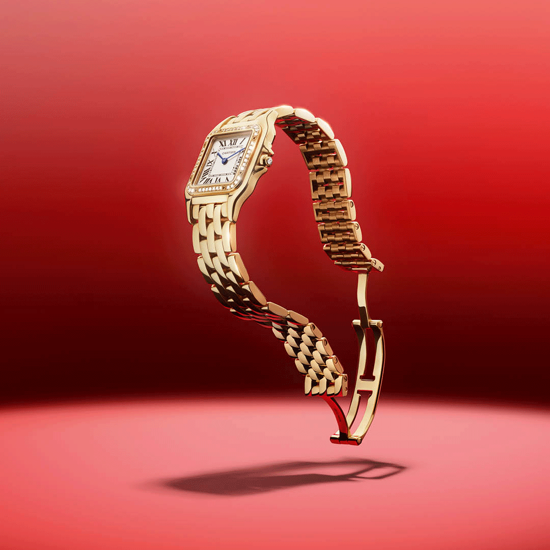 Panthère De Cartier Watch WJPN0016 Shop Cartier at Watches of Switzerland Canberra, Melbourne, Melbourne International Airport, Perth, Sydney, Sydney Barangaroo and Online.