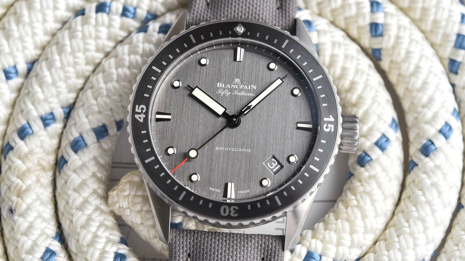 Blancpain Fifty Fathoms Bathyscaphe - 5000-1210-G52A Lifestyle