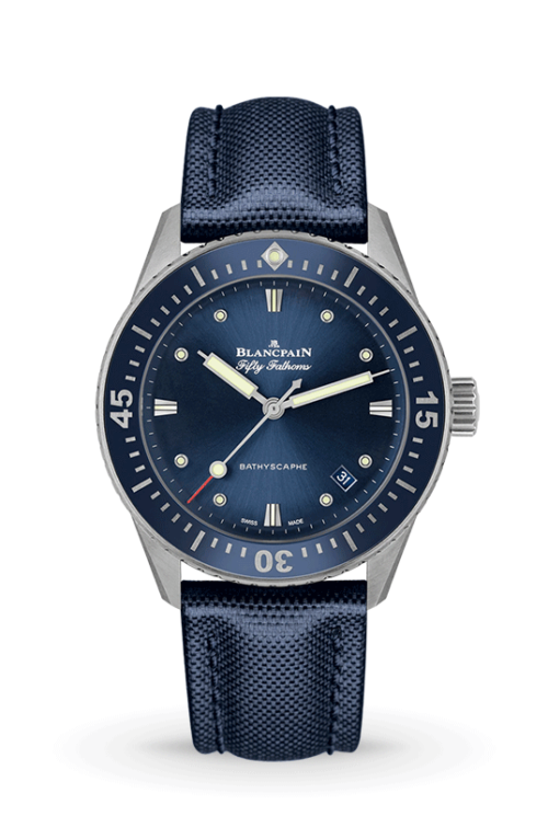 Blancpain Fifty Fathoms Bathyscaphe - 5100-1140-O52A Shop Blancpain at Watches of Switzerland Melbourne Airport, Perth and Sydney boutiques.