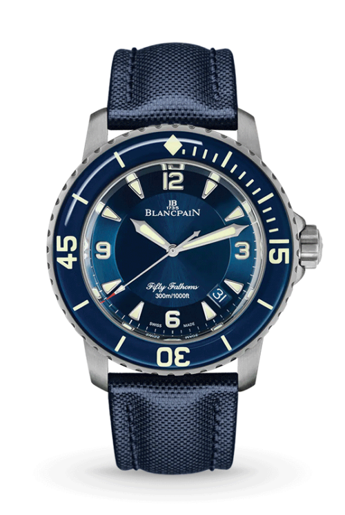 Blancpain Fifty Fathoms Fifty Fathoms Automatique - 5015 12b40 O52a Shop Blancpain at Watches of Switzerland Melbourne Airport, Perth and Sydney Boutiques.